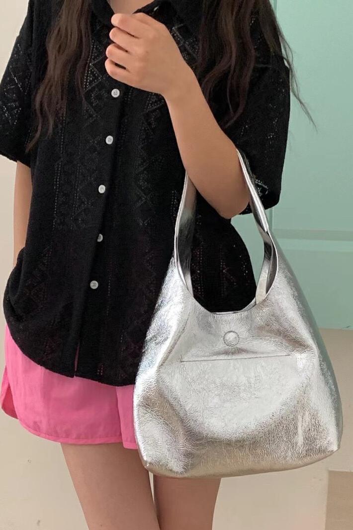 MBH Casual Oversized Bow Tote Bag Lightweight One Shoulder - Image 5