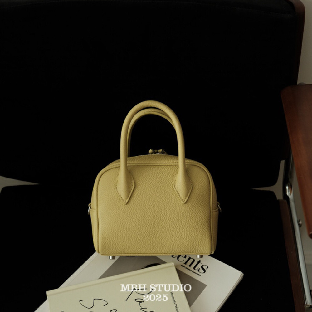 mbh-small-minimalist-solid-color-top-layer-cowhide-casual-boston-handbag-crossbody-bag-with-shoulder-strap