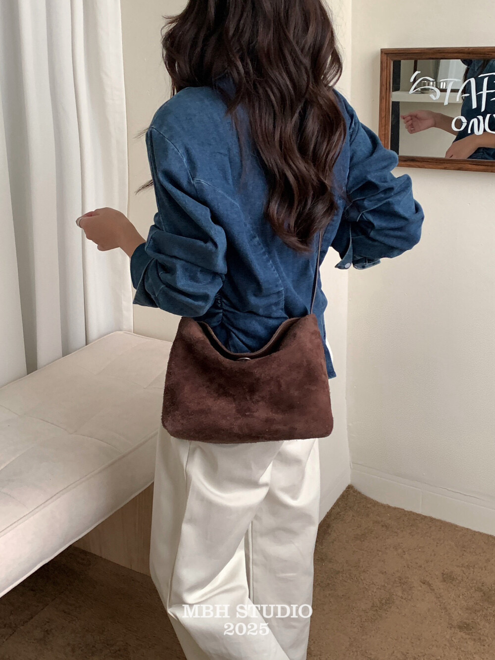 mbh-top-grain-matte-leather-small-design-lock-lunch-box-bag-genuine-leather-large-capacity-hobo-shoulder-bag
